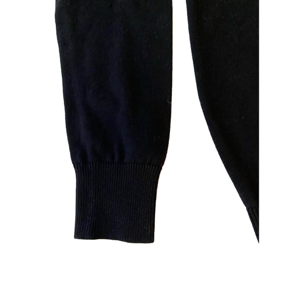 Womens 100% cotton Urban Behavior Black Sweater Size S - Picture 6 of 9